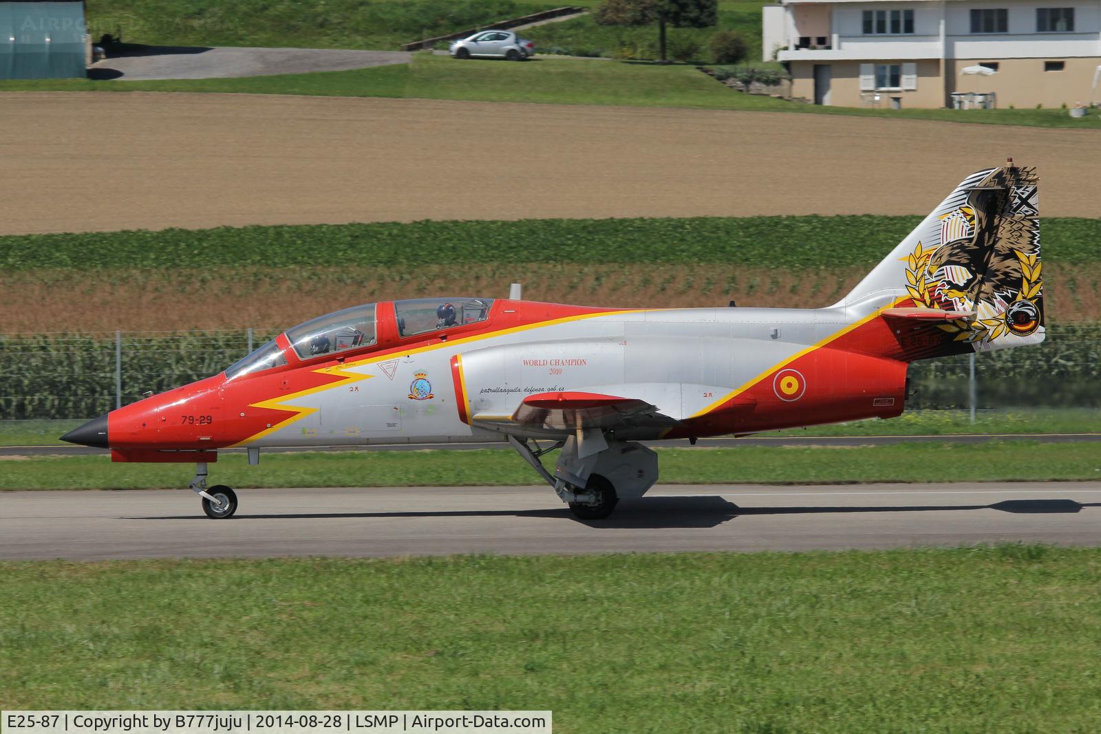 E25-87, CASA C-101EB Aviojet C/N EB01-87-101, at AIR14