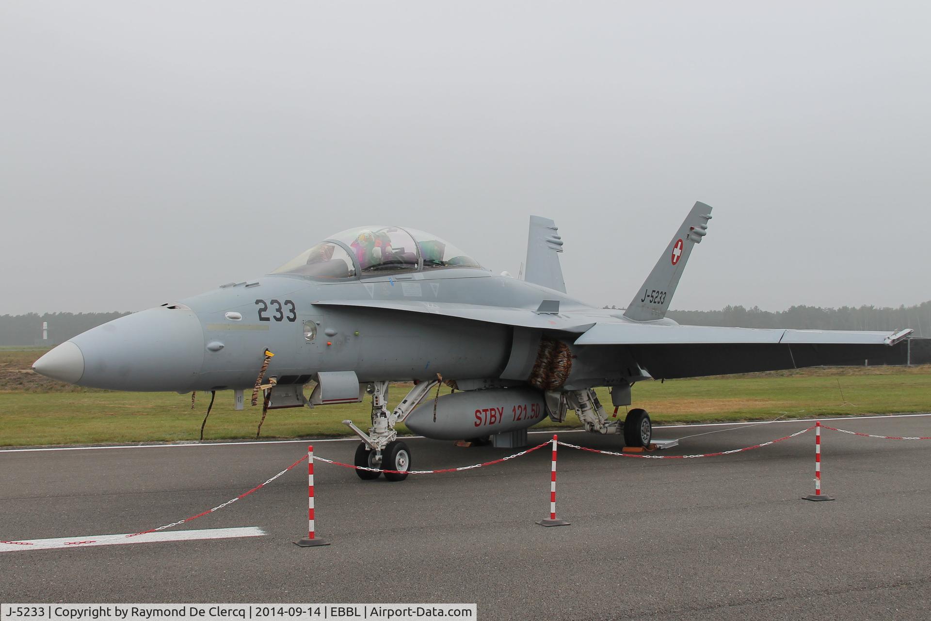 J-5233, McDonnell Douglas F/A-18D Hornet C/N 1311/SFD003, Kleine Brogel Airshow 2014.