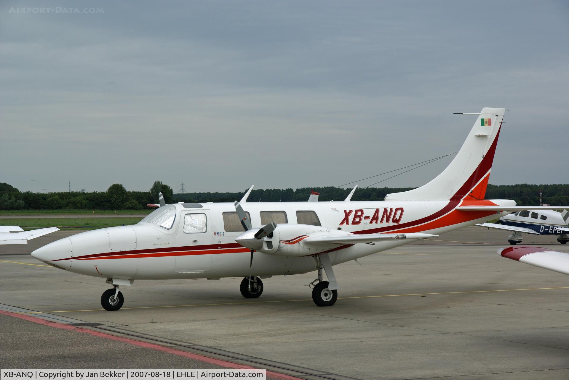 XB-ANQ, 1978 Piper PA-60-601P Aerostar C/N 61P-0529-223, Airport Lelystad