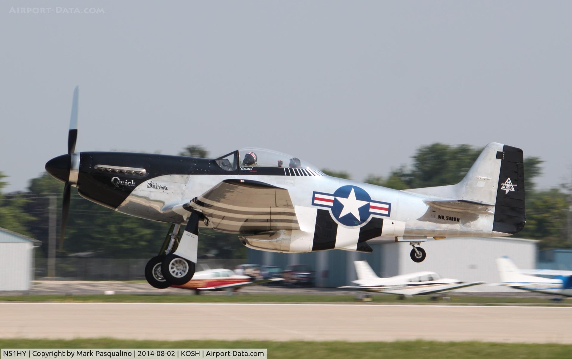 N51HY, 1944 North American P-51D Mustang C/N 124-48192, North American P-51D