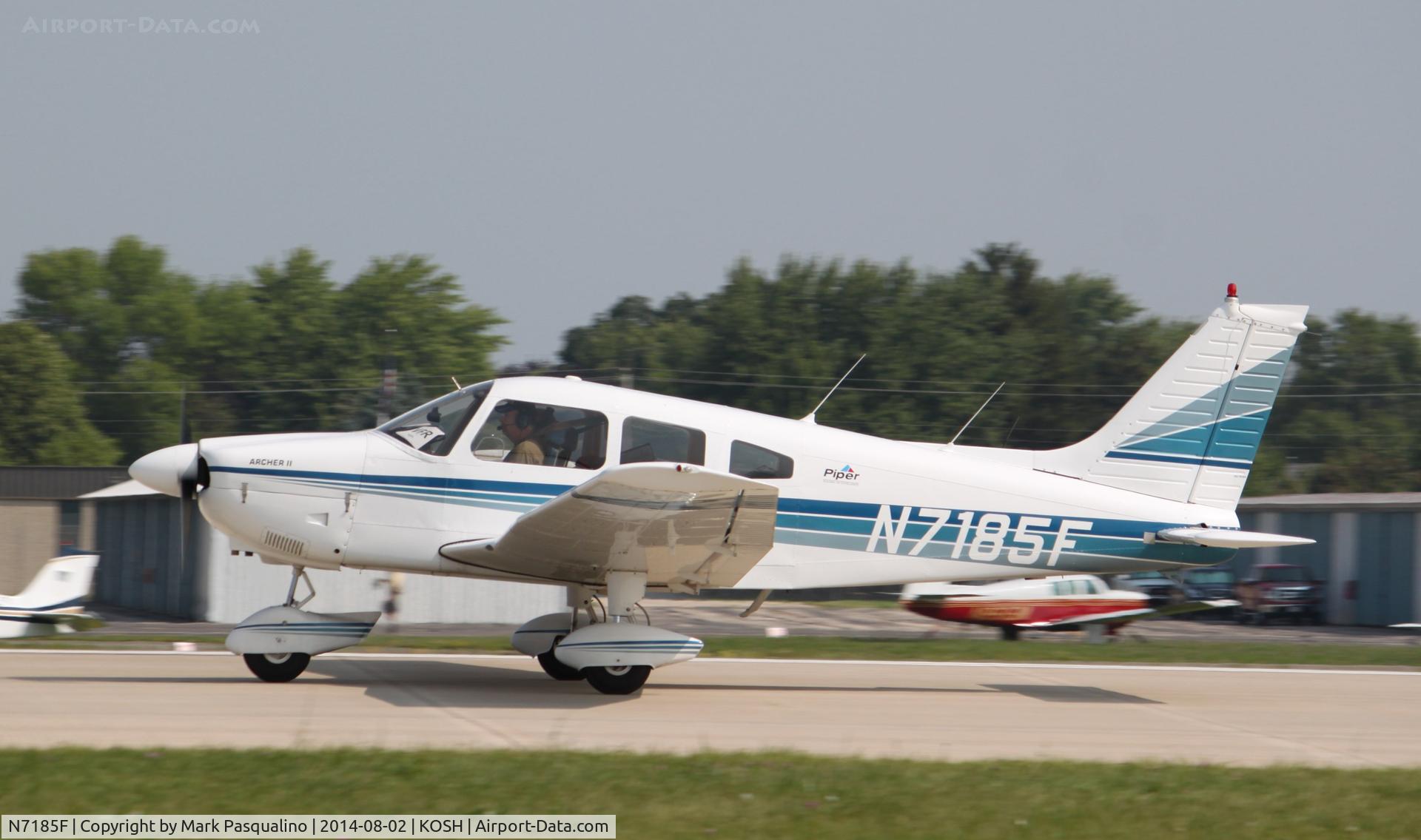 N7185F, 1976 Piper PA-28-181 Archer C/N 28-7790186, Piper PA-28-181
