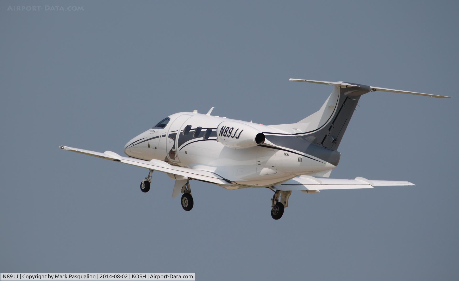 N89JJ, 2010 Embraer EMB-500 Phenom 100 C/N 50000150, EMB-500