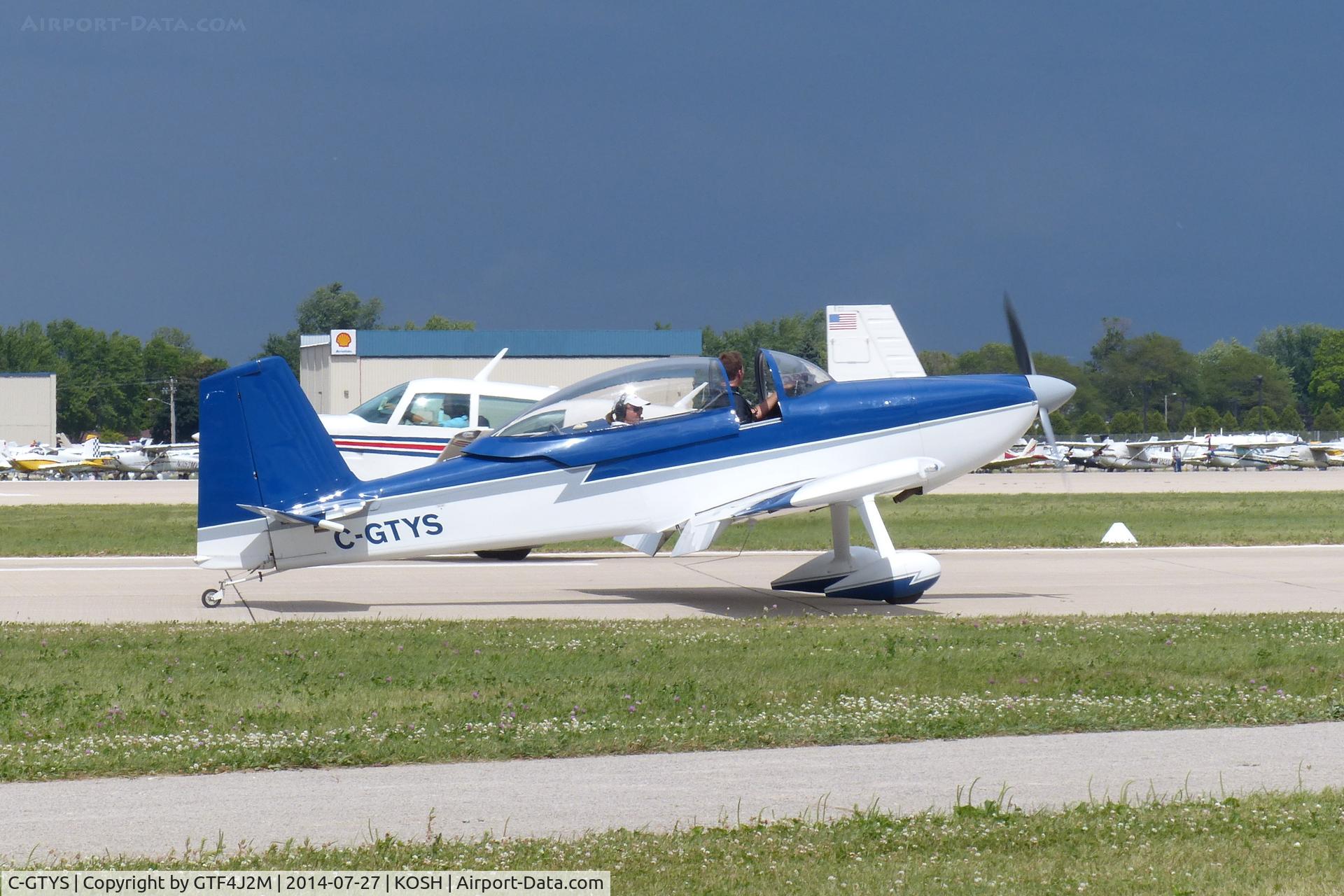 C-GTYS, 2009 Vans RV-8 C/N 81759, C-GTYS  at Oshkosh