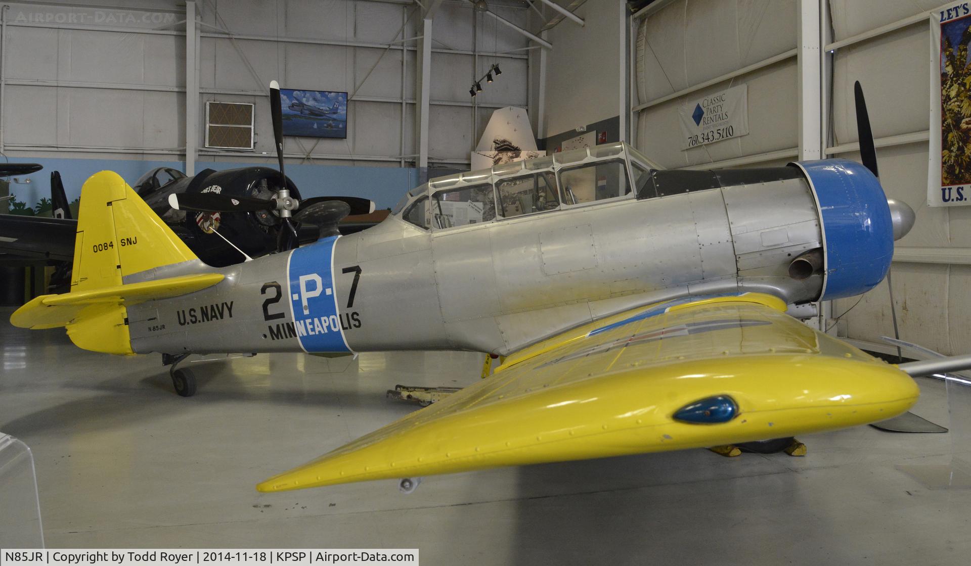 N85JR, 1958 North American AT-6G Texan C/N 168-526 (49-3402), On display at the Palm Springs Air Museum