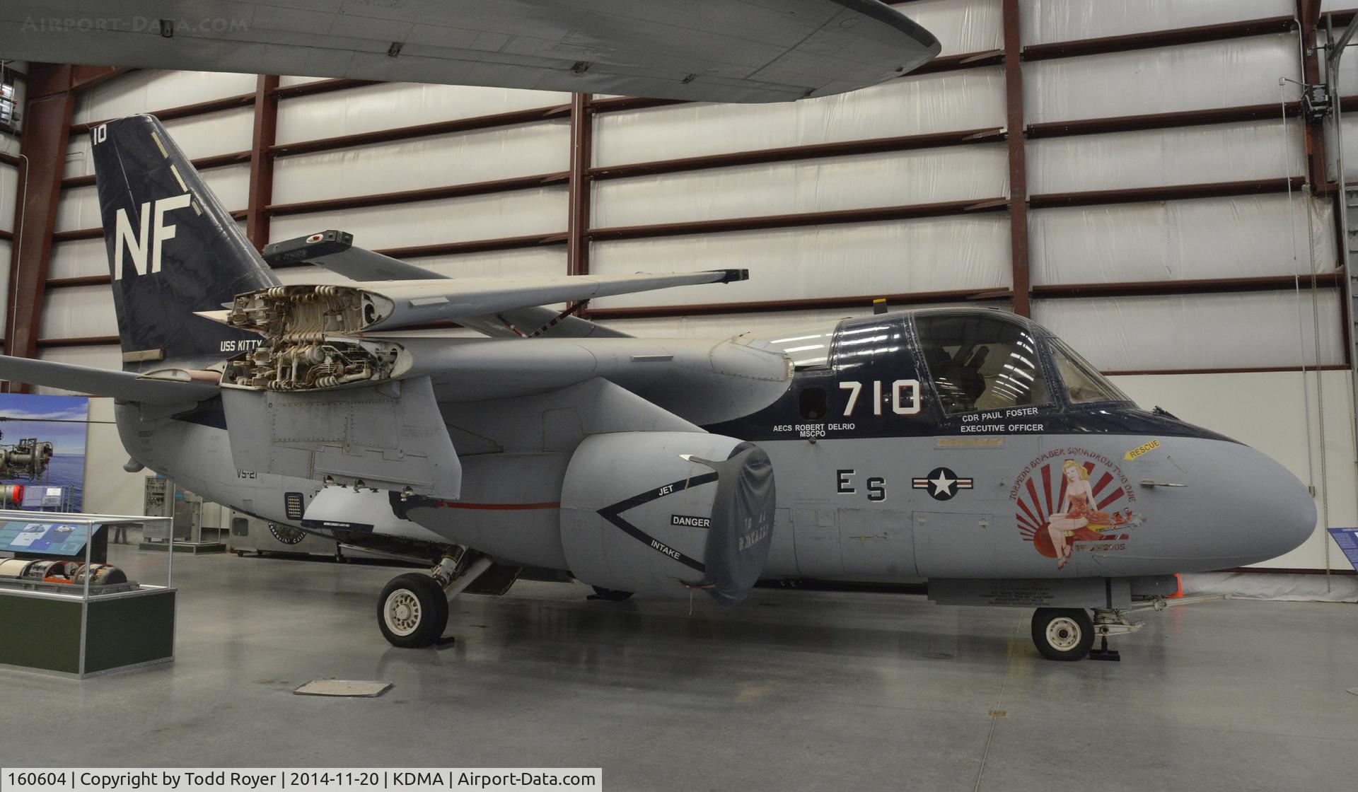 160604, Lockheed S-3B Viking C/N 394A-1184, On display at the Pima Air and Space Museum