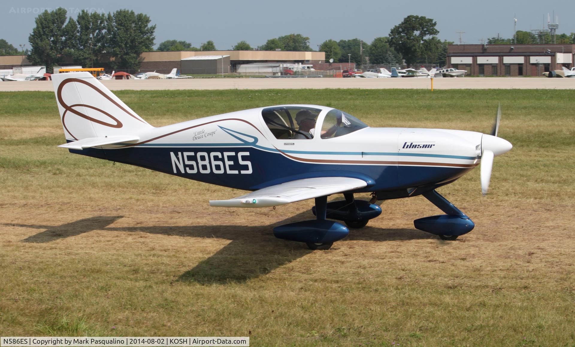 N586ES, 1989 Stoddard-Hamilton Glasair C/N 684, Glasair