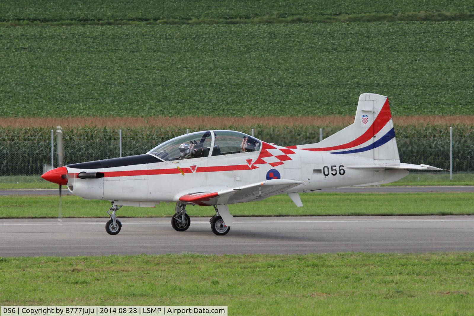 056, Pilatus PC-9M C/N 619, at AIR14