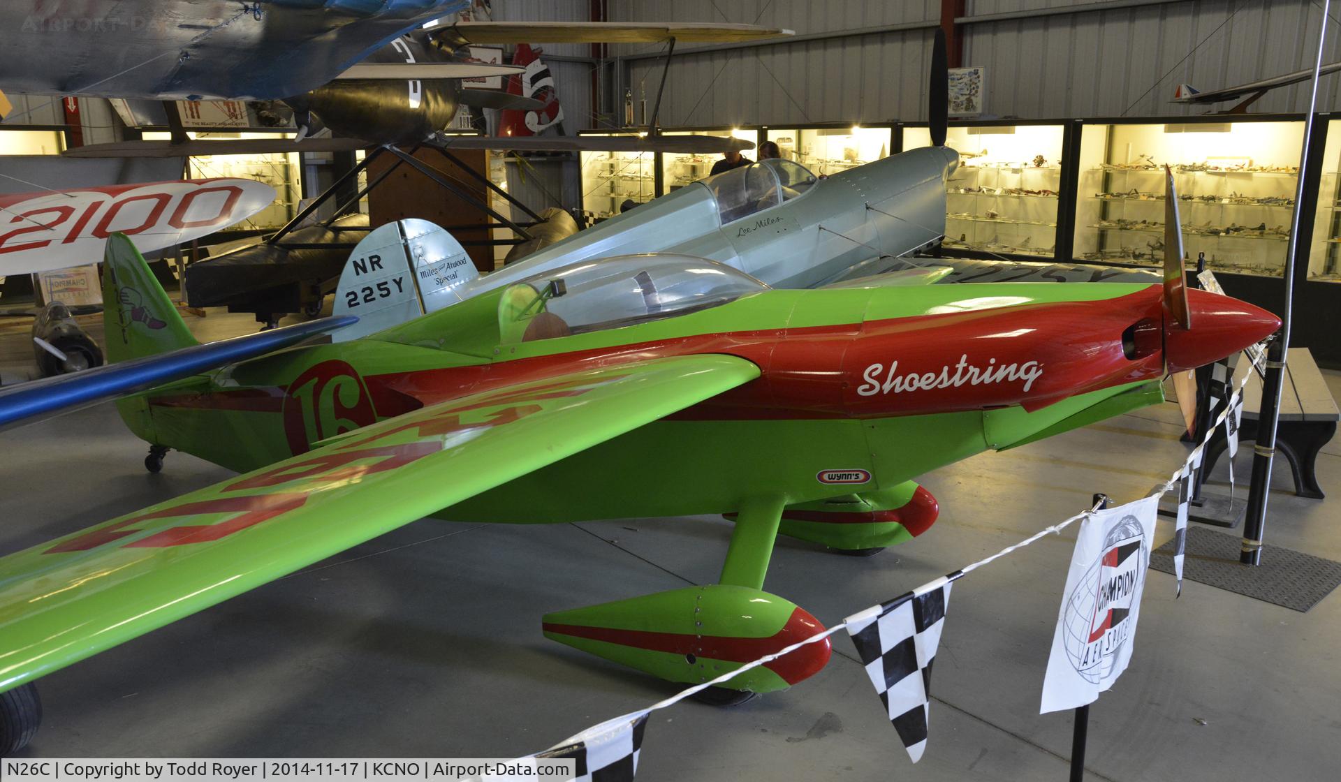 N26C, 1958 Forney F-1 C/N 5661, On display at the Planes of Fame Chino location