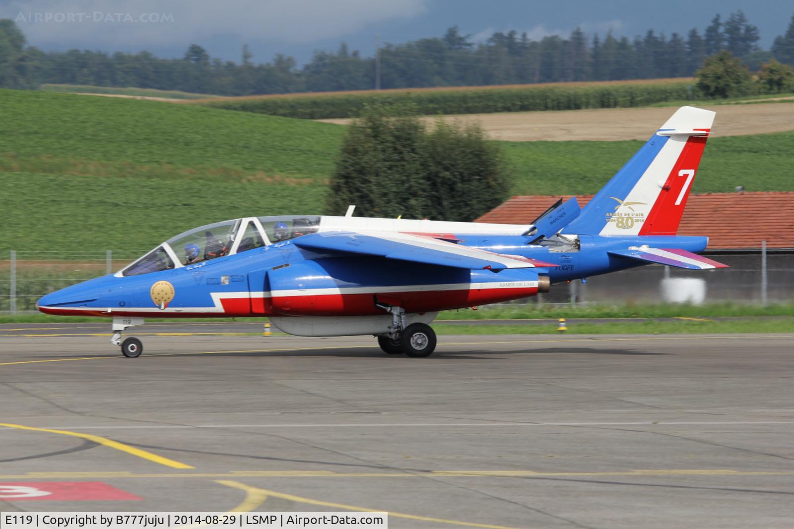 E119, Dassault-Dornier Alpha Jet E C/N E119, at AIR14
