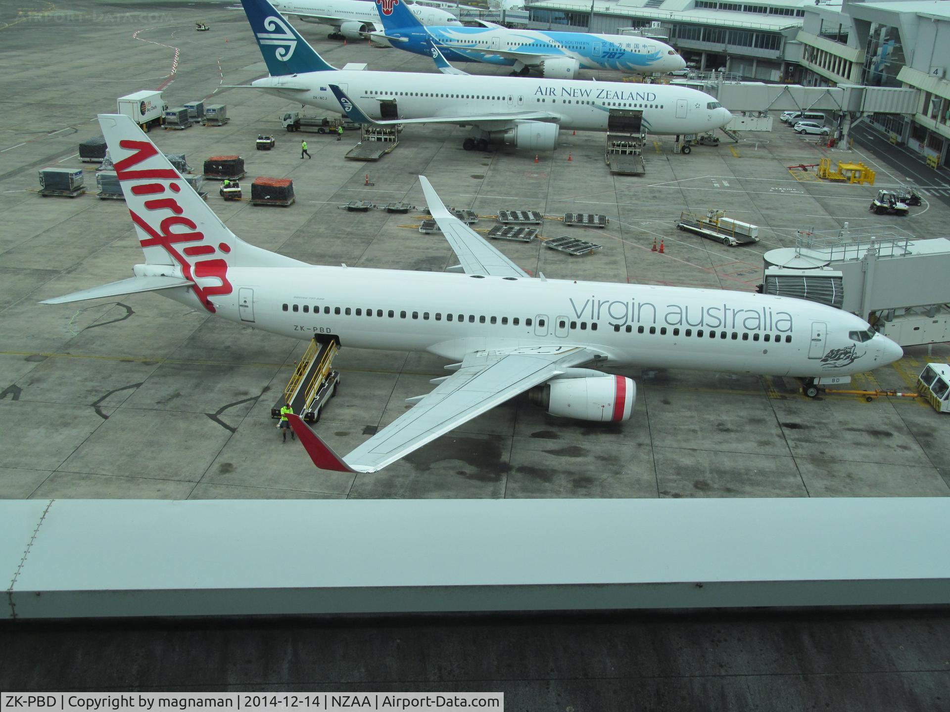 ZK-PBD, 2004 Boeing 737-8FE C/N 33996, at 