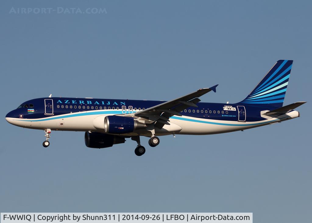 F-WWIQ, 2014 Airbus ACJ320 (A320-214/CJ) C/N 6285, C/n 6285 - To be 4K-AI07