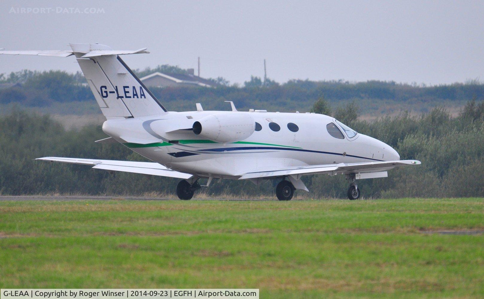 G-LEAA, 2007 Cessna 510 Citation Mustang Citation Mustang C/N 510-0072, Visiting Cessna Mustang operated by London Executive Aviation.