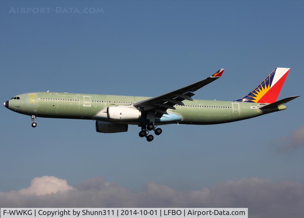 F-WWKG, 2014 Airbus A330-343 C/N 1566, C/n 1566 - For Philippines Airlines
