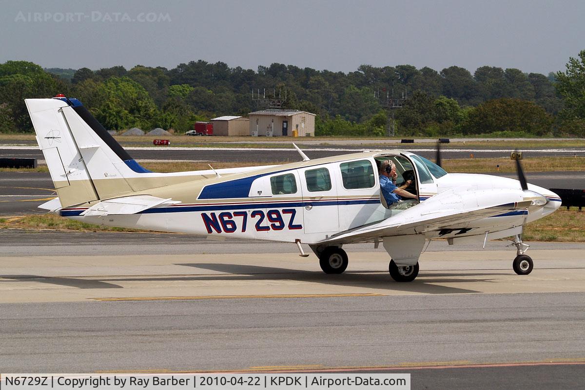 N6729Z, 1980 Beech 58 Baron C/N TH-1109, Beech 58 Baron [TH-1109] Atlanta-Dekalb Peachtree~N 22/04/2010
