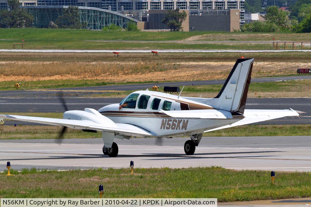N56KM, 1983 Beech 58 Baron C/N TH-1391, Beech 58 Baron [TH-1391] Atlanta-Dekalb Peachtree~N 22/04/2010