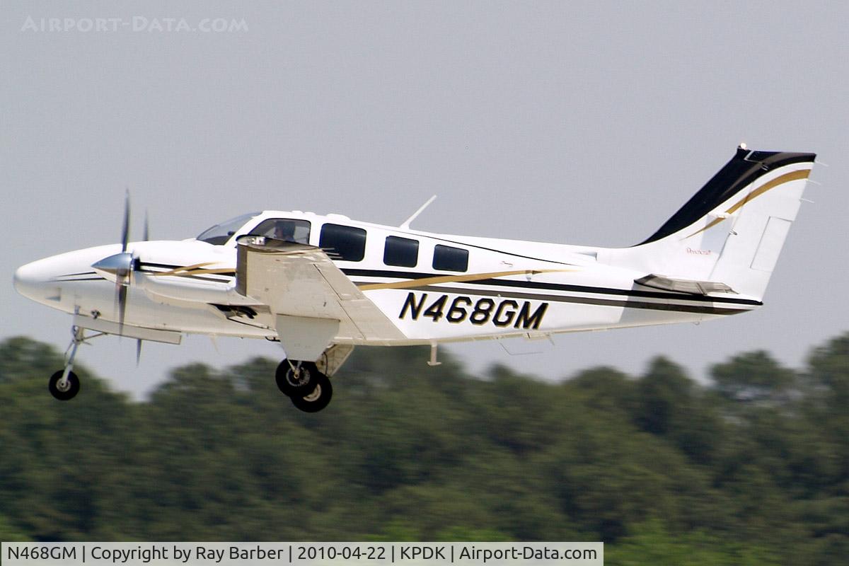 N468GM, Raytheon Aircraft Company 58 C/N TH-2051, Beech 58 Baron [TH-2051] Atlanta-Dekalb Peachtree~N 22/04/2010