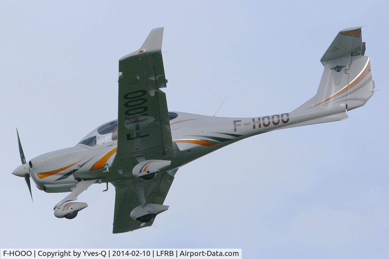 F-HOOO, 2013 Diamond DA-40 Diamond Star C/N D4.144, Diamond DA-40 Diamond Star , On final rwy 25L Brest-Bretagne airport (LFRB-BES)