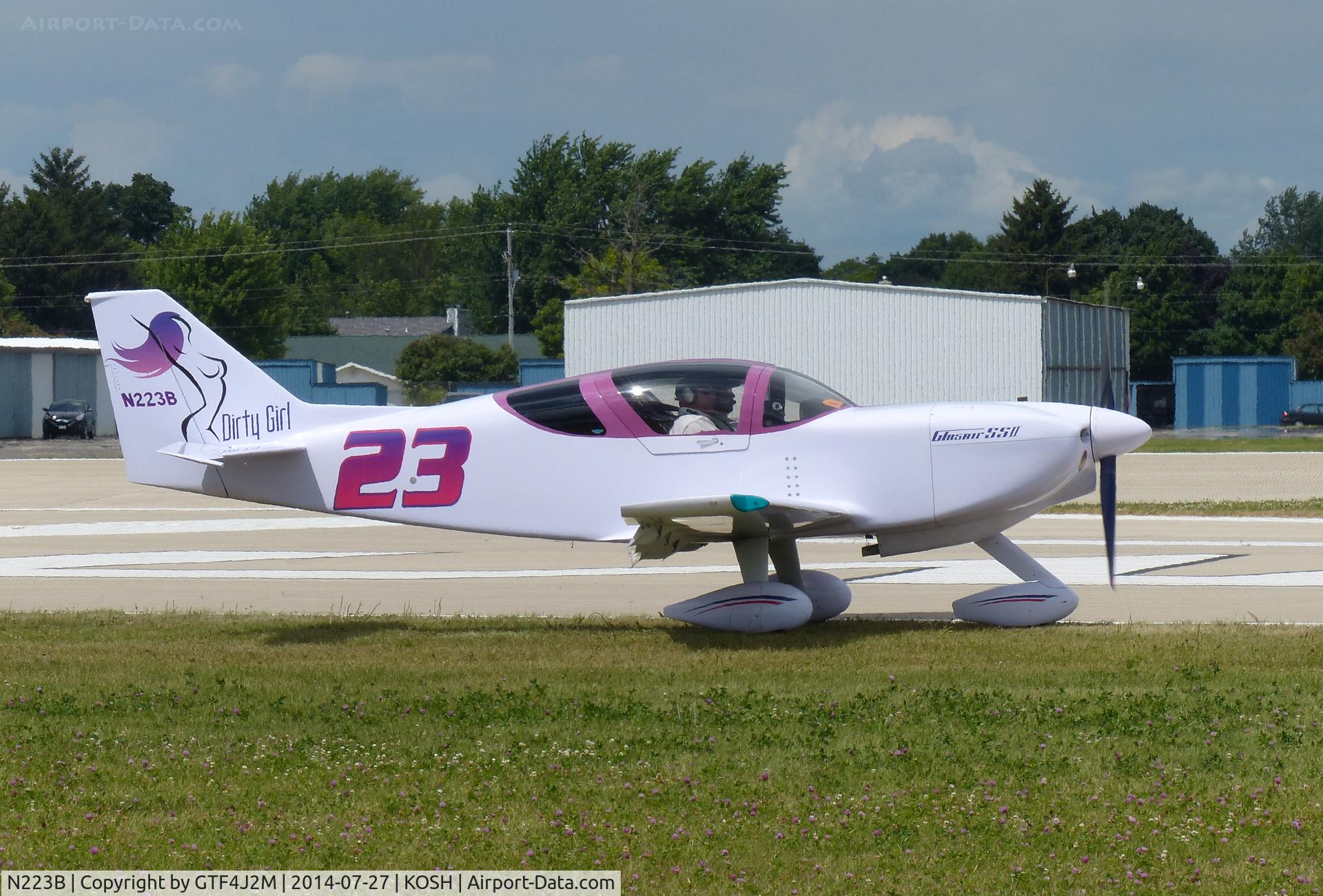 N223B, 1999 Stoddard-Hamilton Glasair SSII C/N 001, N223B   at Oskosh 27.7.14