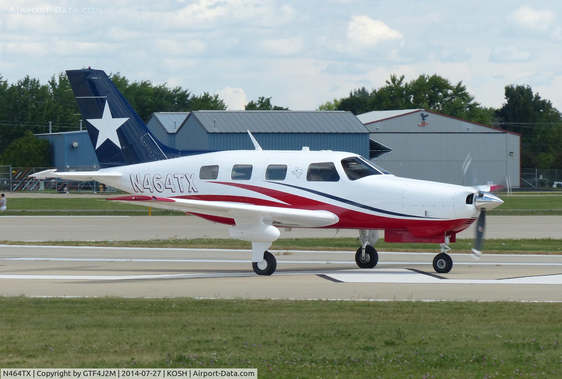 N464TX, 2013 Piper PA-46R-350T Malibu Matrix C/N 4692198, N464TX   at Oskosh 27.7.14