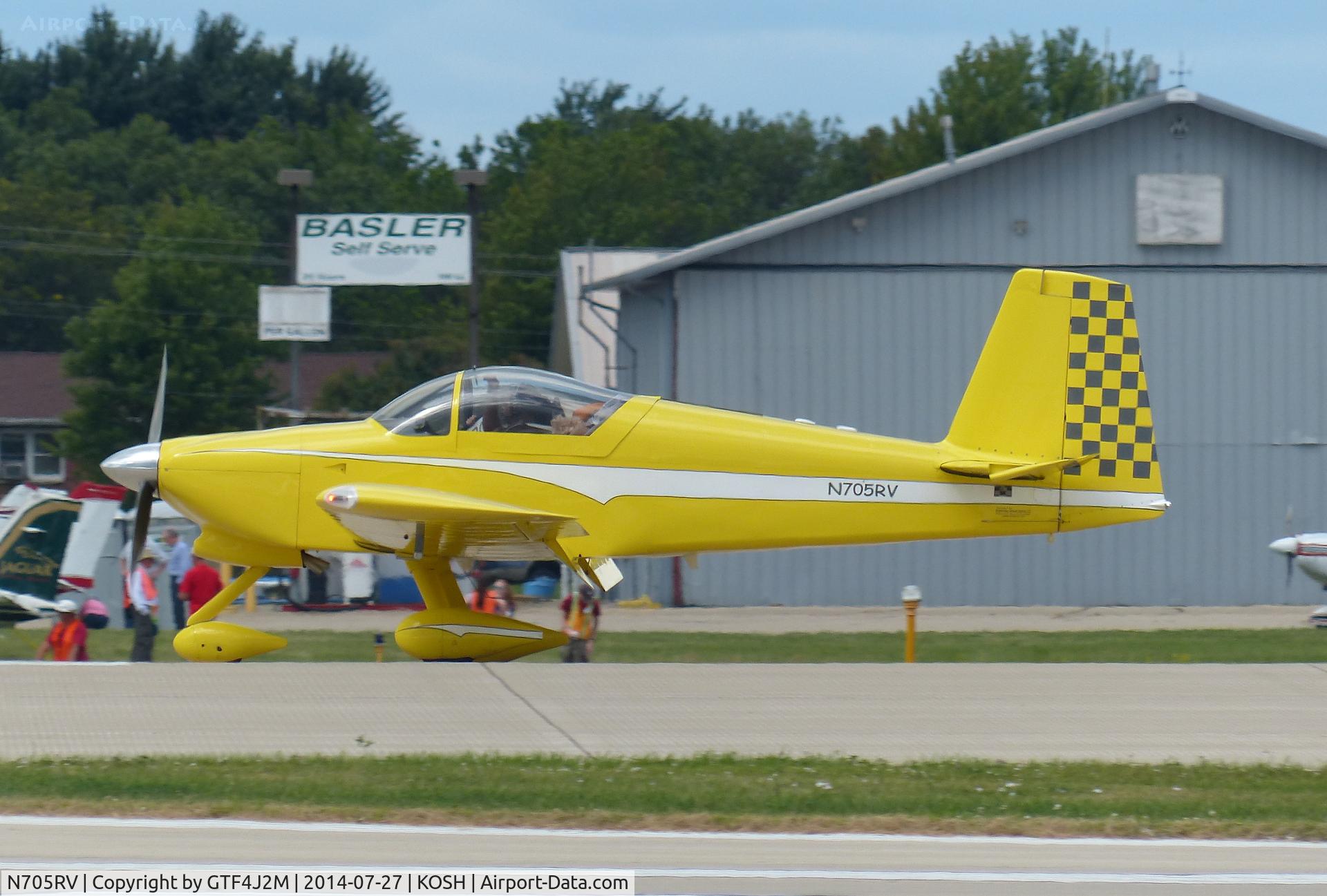 N705RV, 2004 Vans RV-7A C/N 70102, N705RV   at Oskosh 27.7.14