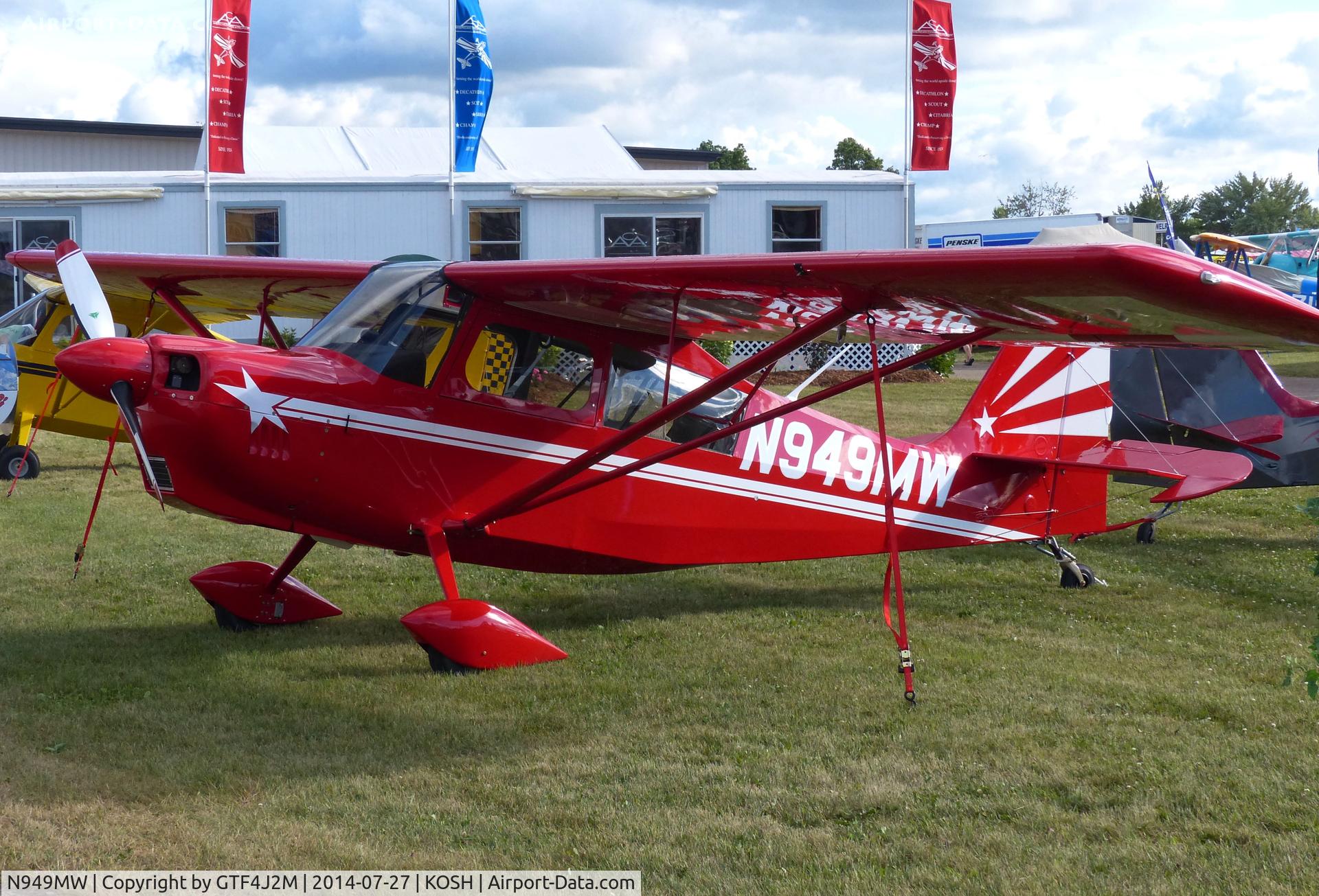 N949MW, 2014 American Champion 8KCAB Super Decathlon C/N 1143-2014, N949MW   at Oskosh 27.7.14