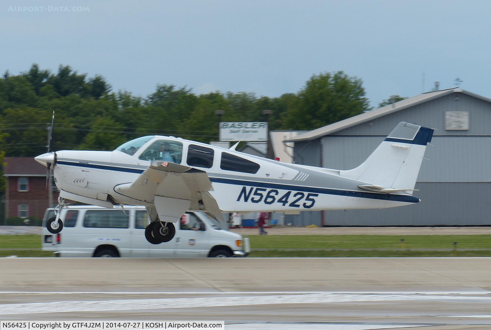 N56425, 1990 Beech F33A Bonanza C/N CE-1469, N56425   at Oshkosh 27.7.14