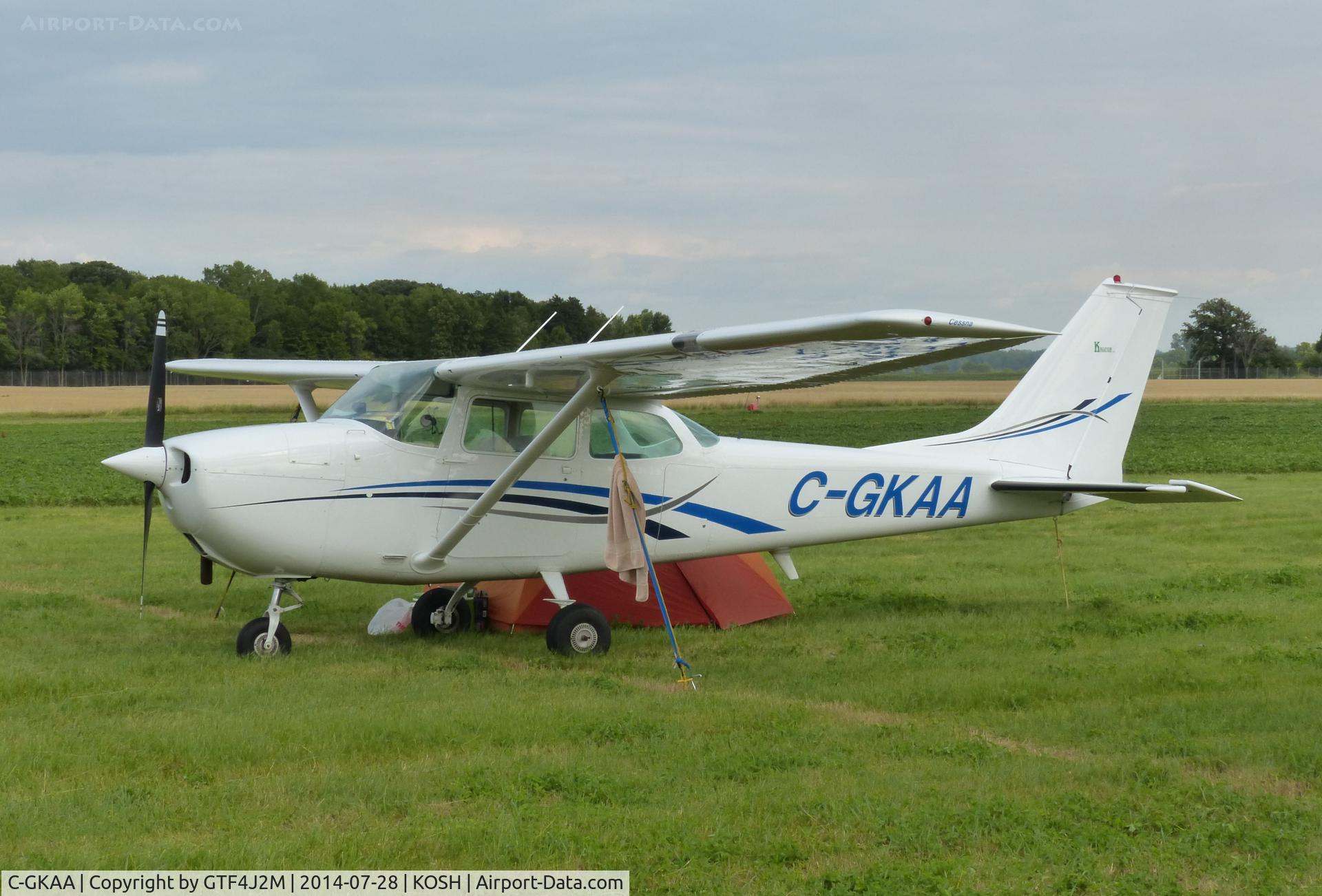 C-GKAA, 1969 Cessna 172K Skyhawk C/N 17257197, C-GKAA   at Oshkosh 28.7.14