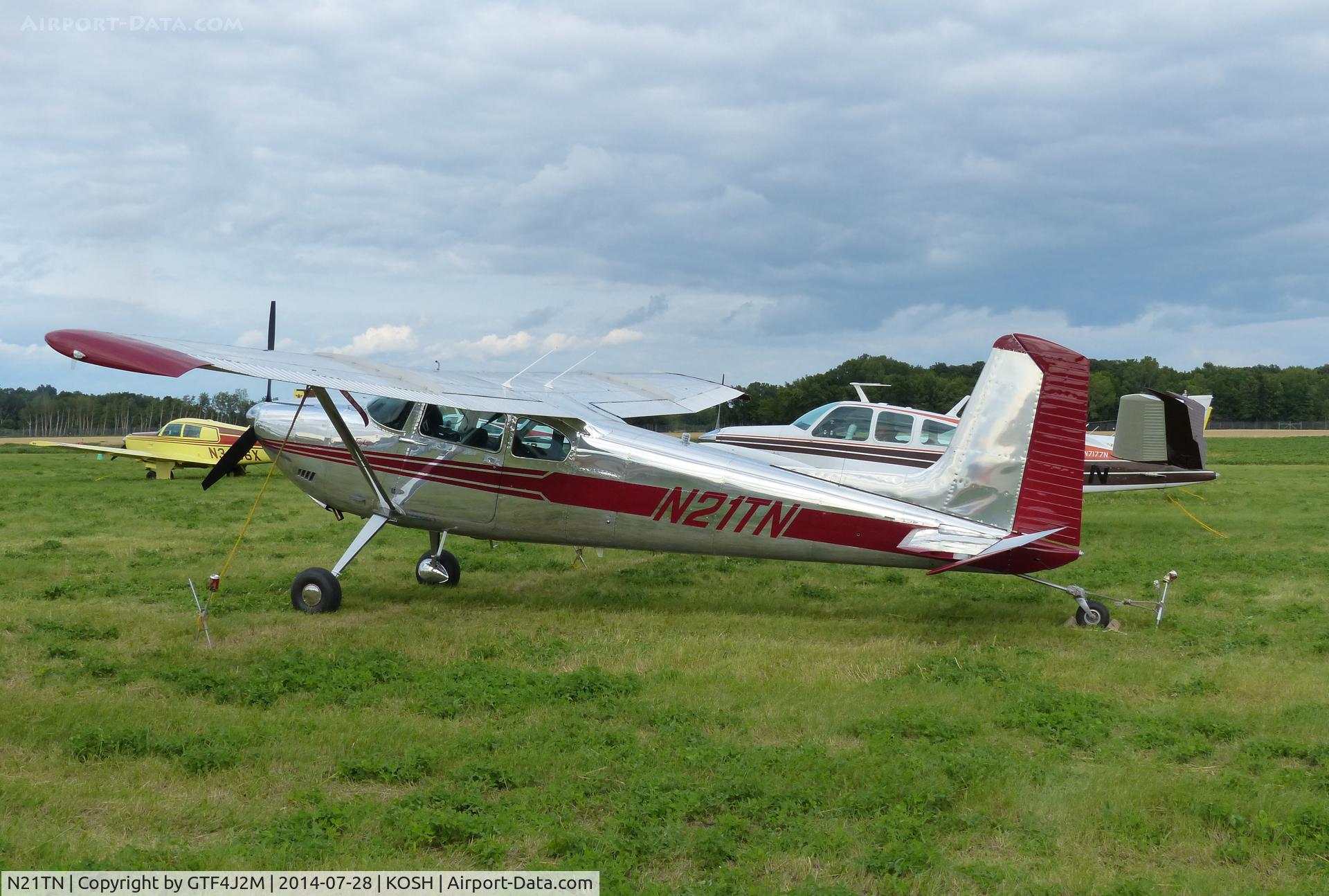 N21TN, Cessna 180 C/N 31685, N21TN   at Oshkosh 28.7.14