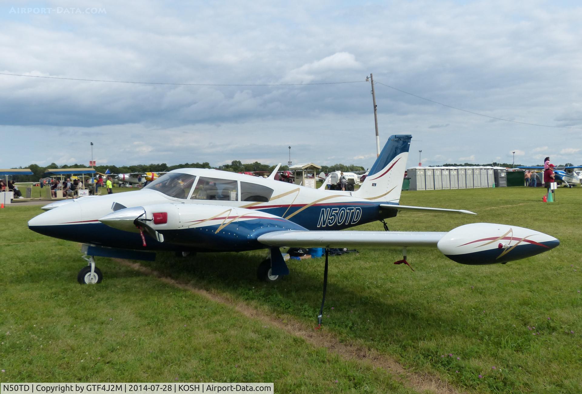 N50TD, 1965 Piper PA-30 Twin Comanche Twin Comanche C/N 30-827, N50TD   at Oshkosh 28.7.14