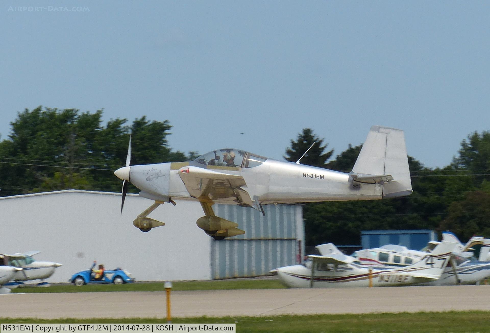N531EM, 2013 Vans RV-9A C/N 90734, N531EM   at Oshkosh 28.7.14
