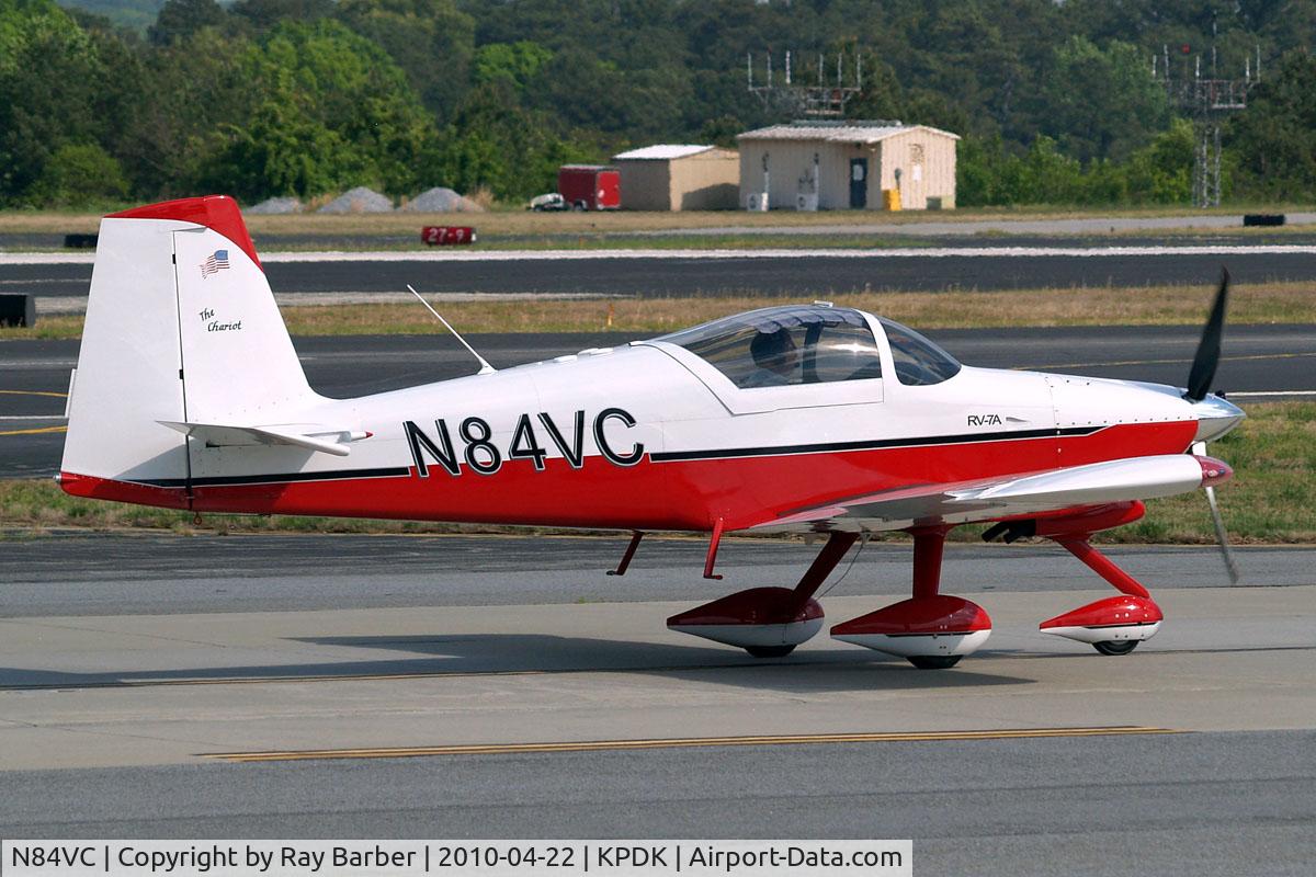 N84VC, 2008 Vans RV-7A C/N 71248, Van's RV-7A [71248] Atlanta-Dekalb Peachtree~N 22/04/2010