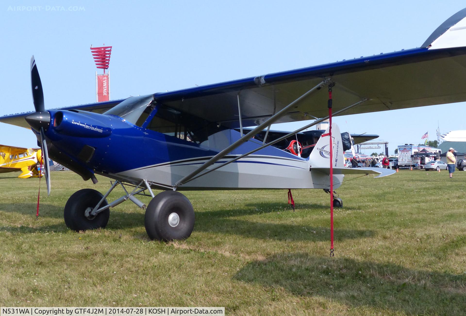 N531WA, 2013 Cub Crafters CC11-160 Carbon Cub SS C/N CC11-00298, N531WA   at Oshkosh 28.7.14