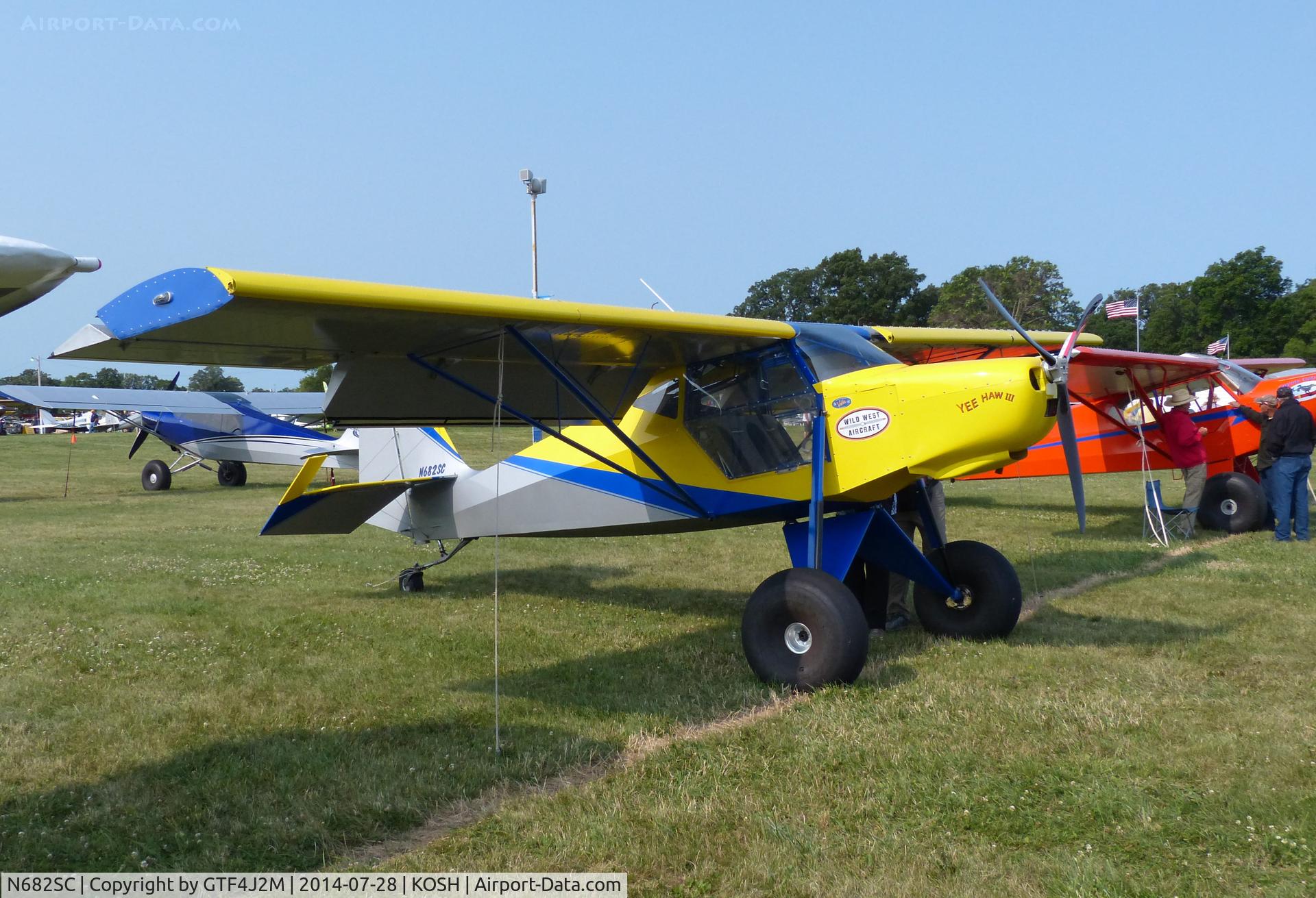 N682SC, 2013 Just Aircraft Superstol C/N JA287-02-13, N682SC   at Oshkosh 28.7.14
