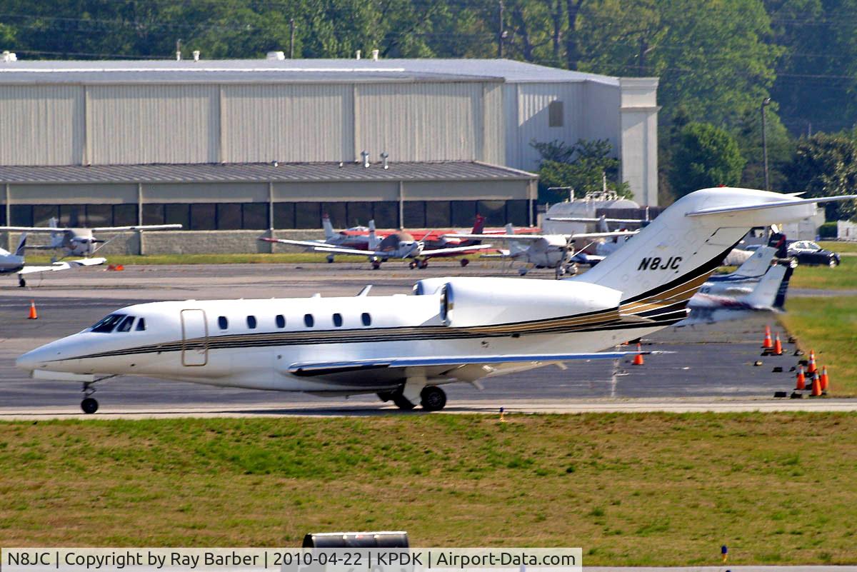 N8JC, 2001 Cessna 750 Citation X Citation X C/N 750-0154, Cessna Citation X [750-0154] Atlanta-Dekalb Peachtree~N 22/04/2010