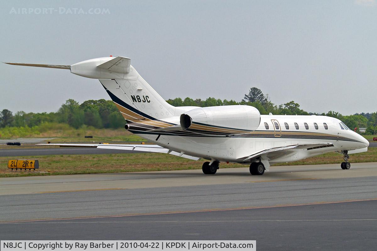 N8JC, 2001 Cessna 750 Citation X Citation X C/N 750-0154, Cessna Citation X [750-0154] Atlanta-Dekalb Peachtree~N 22/04/2010