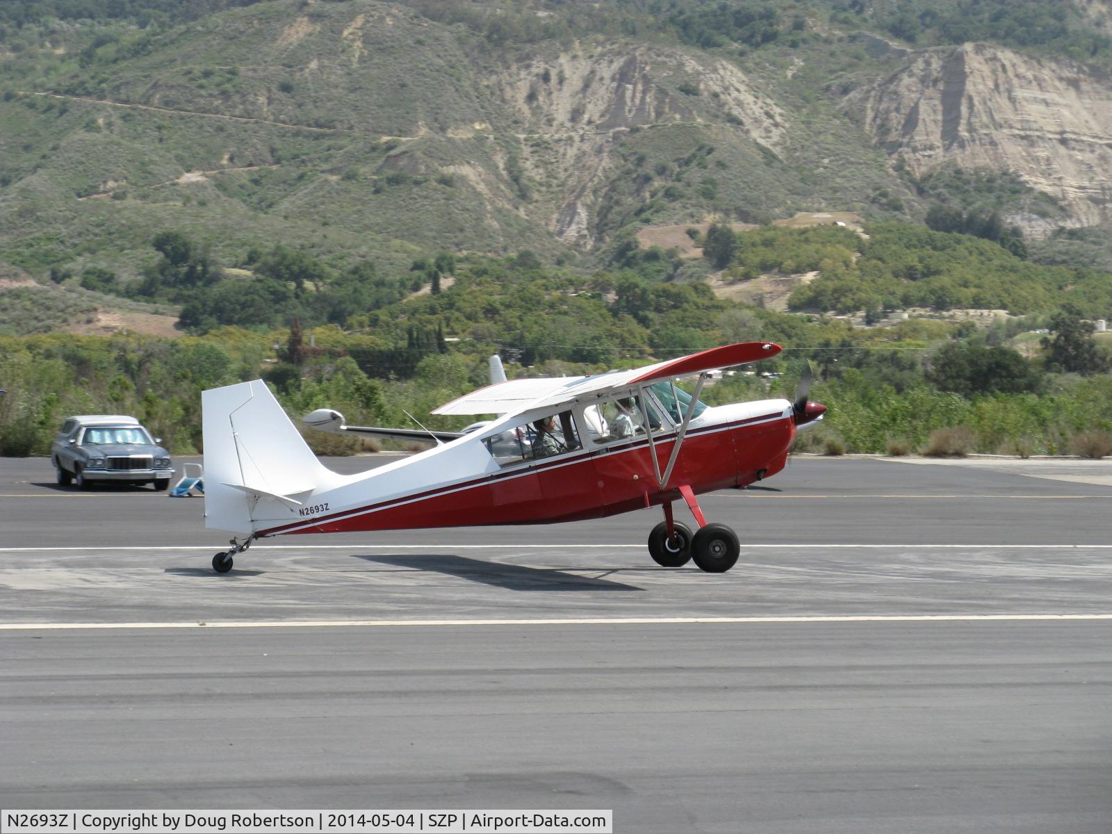 N2693Z, 1978 Bellanca 8GCBC C/N 268-78, 1978 Bellanca 8GCBC SCOUT, Lycoming O&VO-360 180 Hp, landing roll Rwy 22