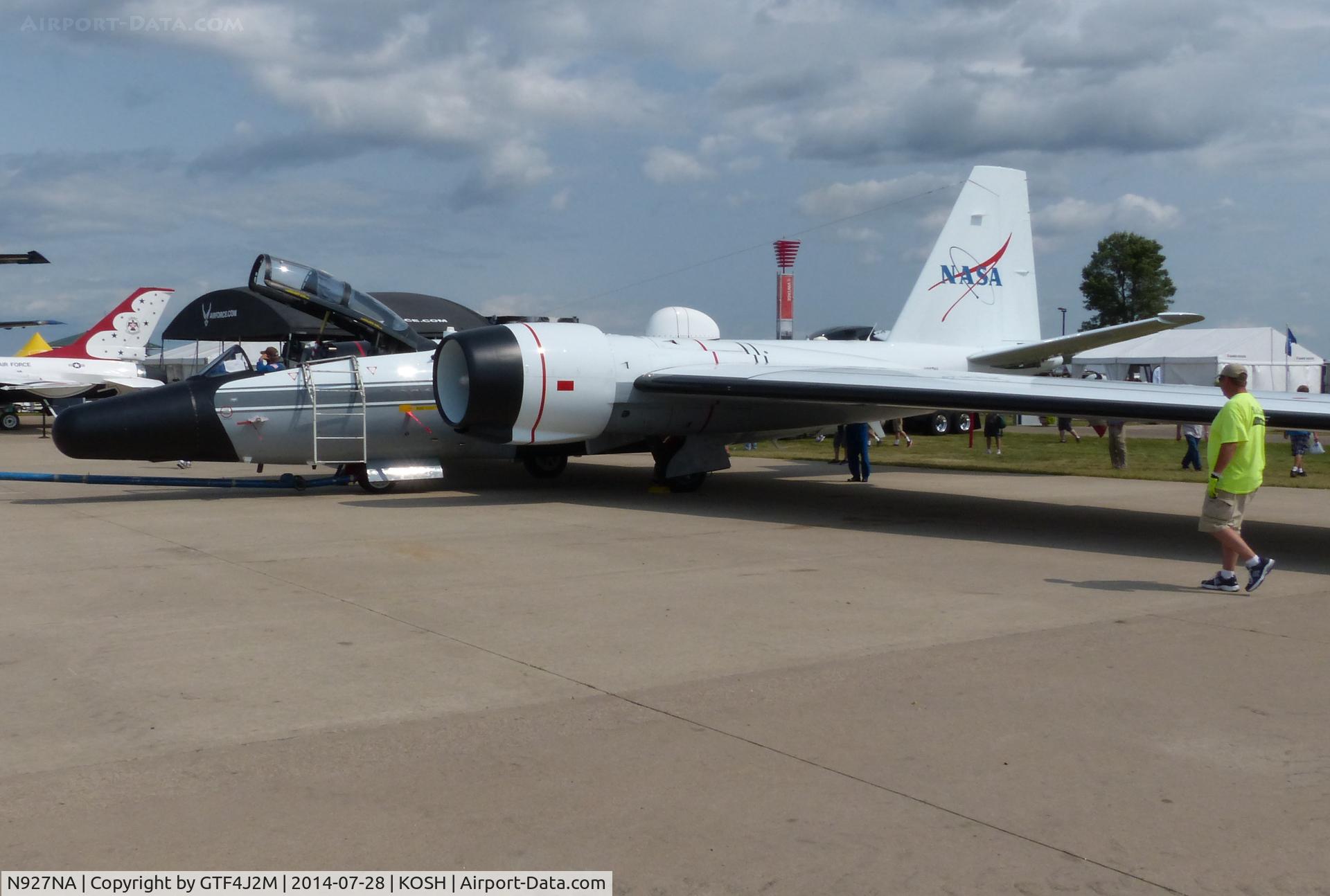 N927NA, 1963 Martin WB-57F Canberra C/N Not found (63-13295), N927NA   at Oshkosh 28.7.14