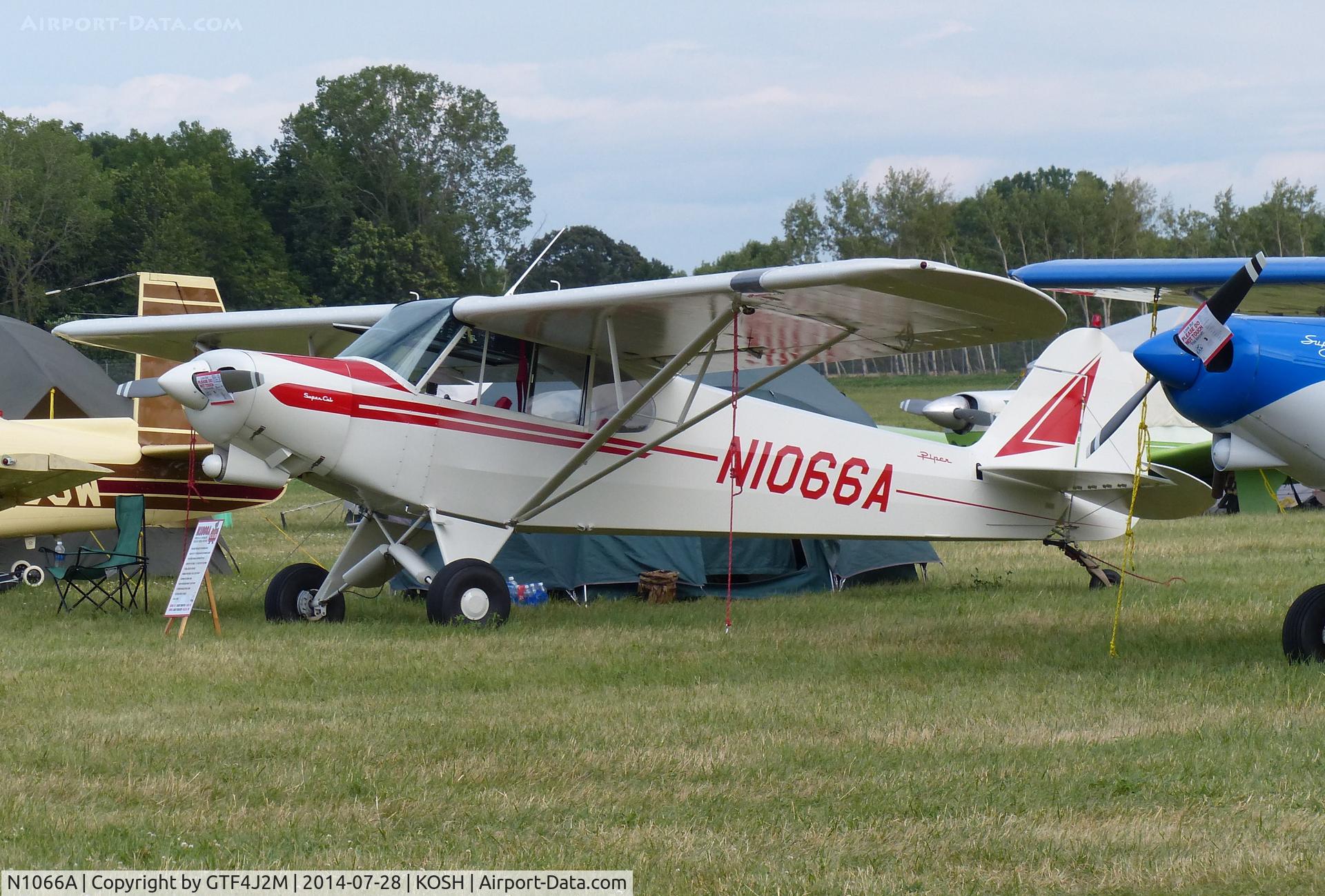 N1066A, 1951 Piper PA-18 C/N 18-646, N1066A   at Oshkosh 28.7.14