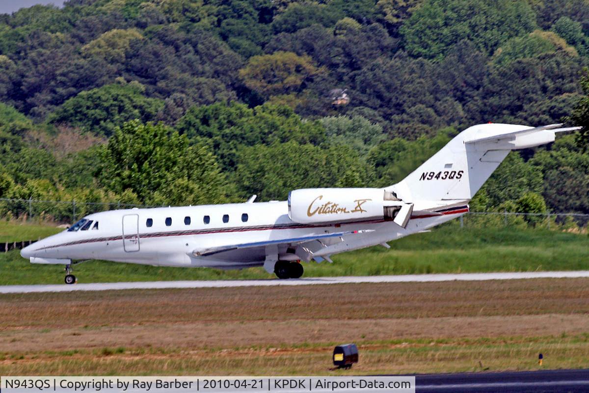 N943QS, 1998 Cessna 750 Citation X Citation X C/N 750-0043, Cessna Citation X [750-0043] Atlanta-Dekalb Peachtree~N 21/04/2010