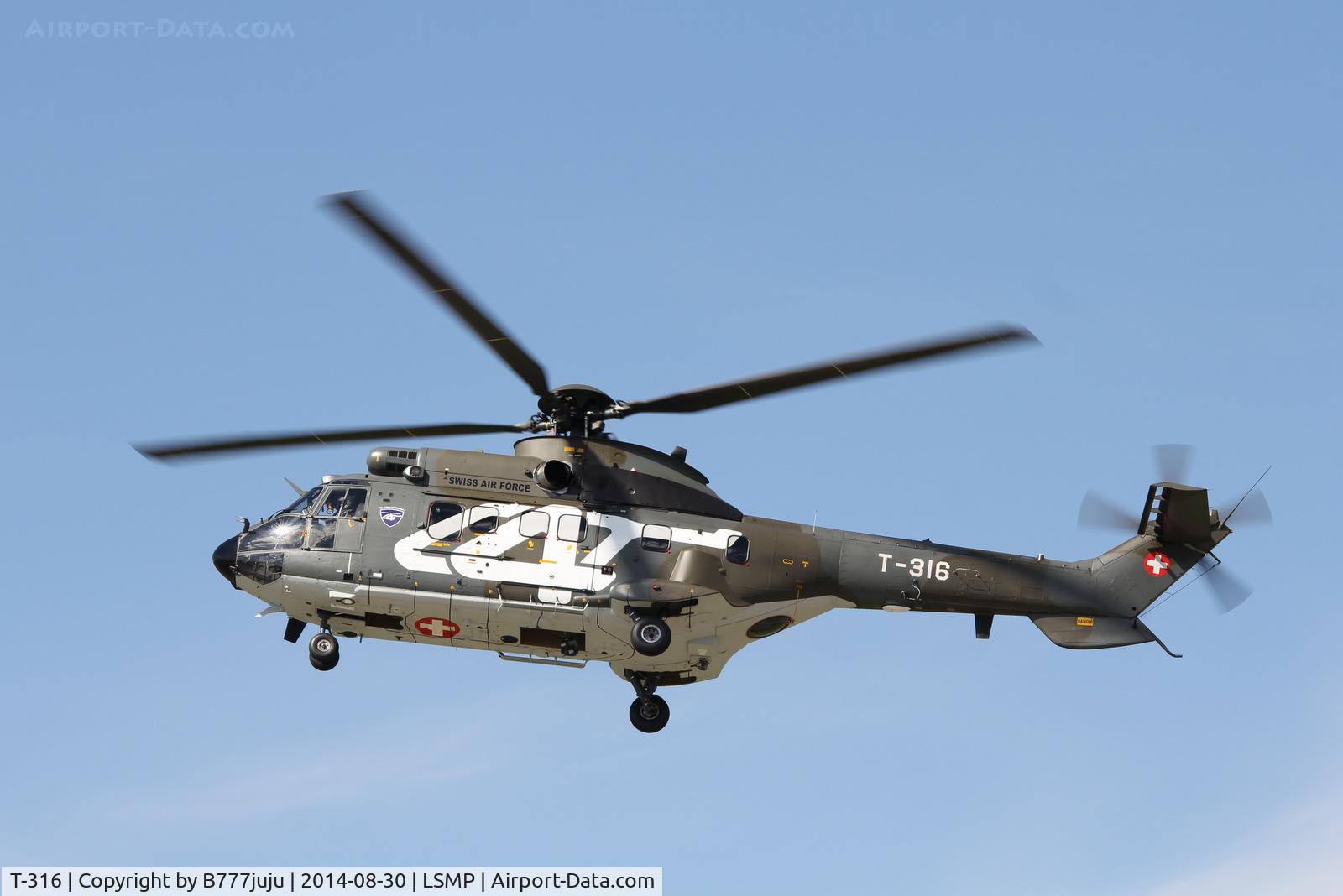 T-316, Aerospatiale TH89 Super Puma (AS-332M1) C/N 2334, Special scheme celebrating the 50 years of the Lufttransportstaffel 4 at AIR14