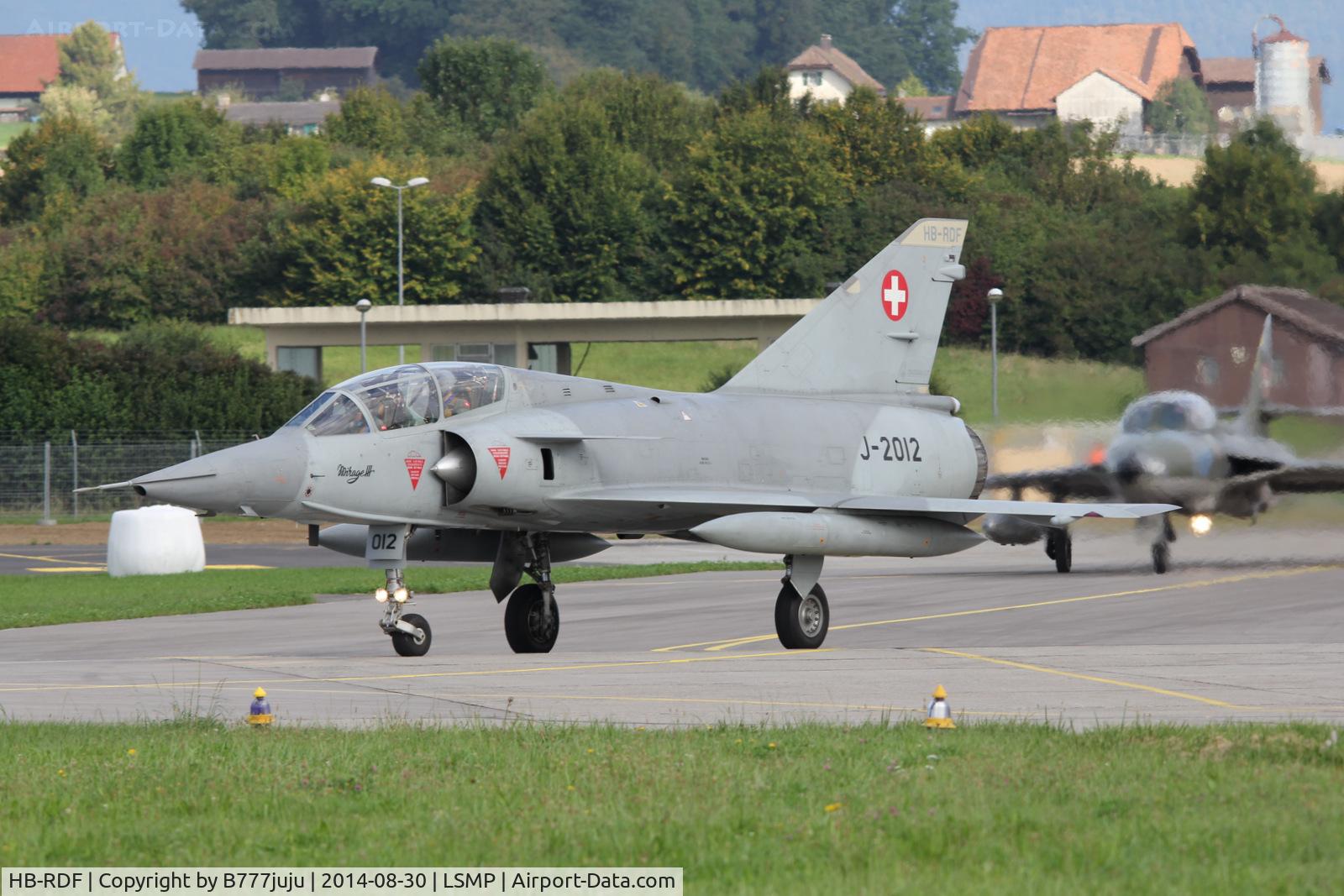 HB-RDF, 1982 Dassault Mirage IIIDS C/N 101/228F, at AIR14