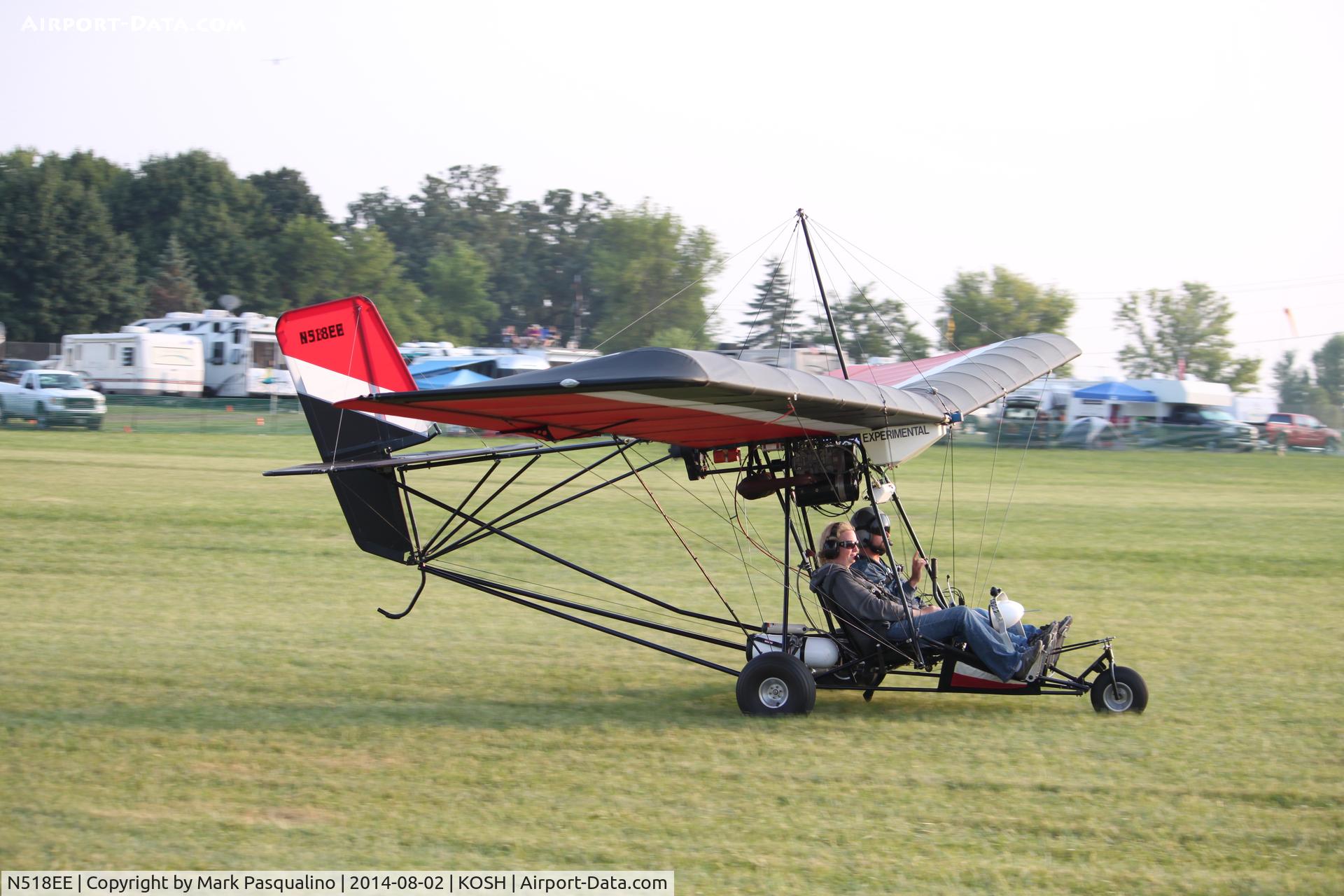 N518EE, 1990 Quicksilver MXL-II-VANT C/N 001, Quicksilver MXL-II-VANT