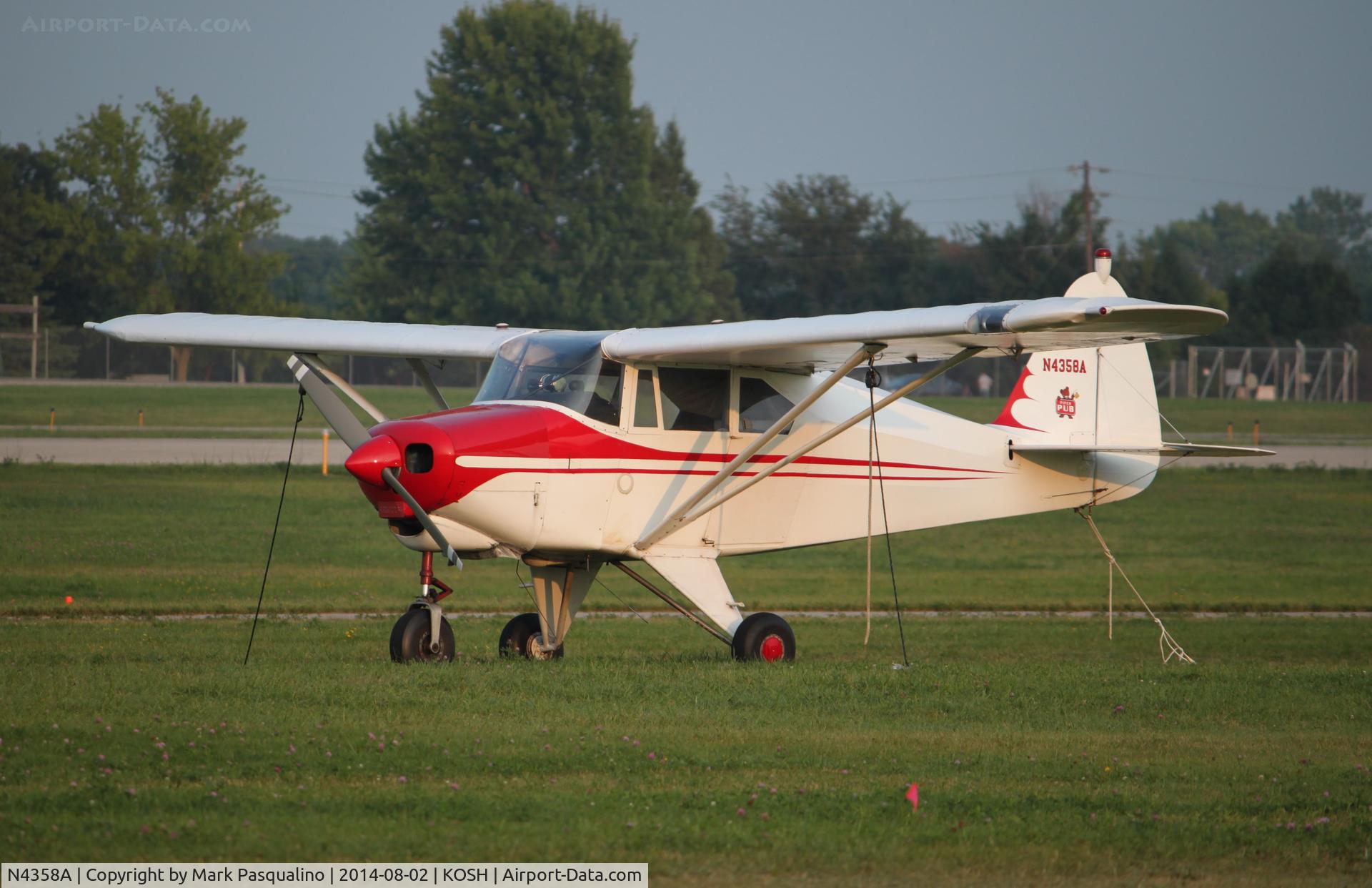 N4358A, 1956 Piper PA-22-150 Caribbean C/N 22-3714, Piper PA-22-150