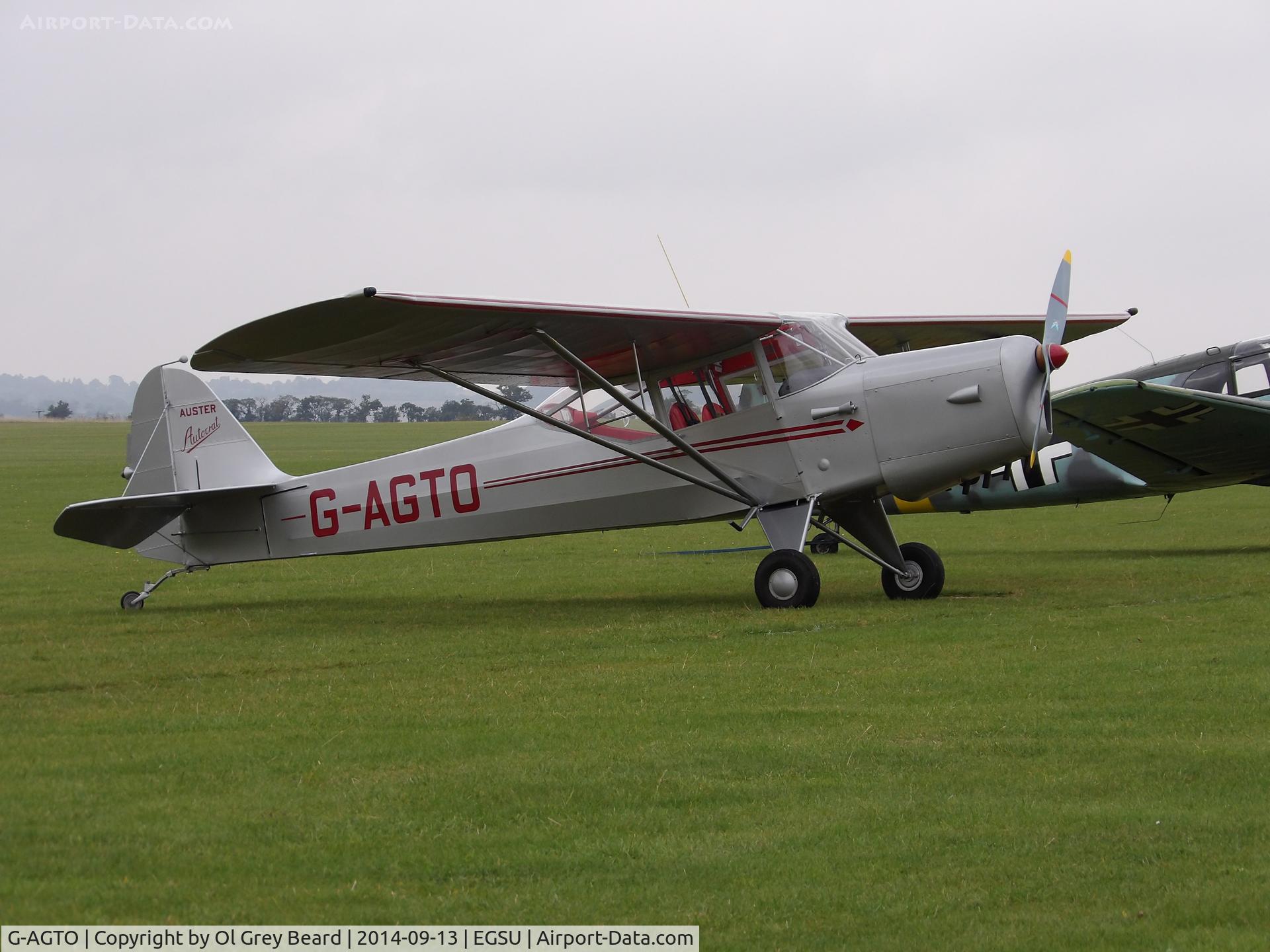 G-AGTO, 1945 Auster J-1 Autocrat C/N 1822, By Dave Friend