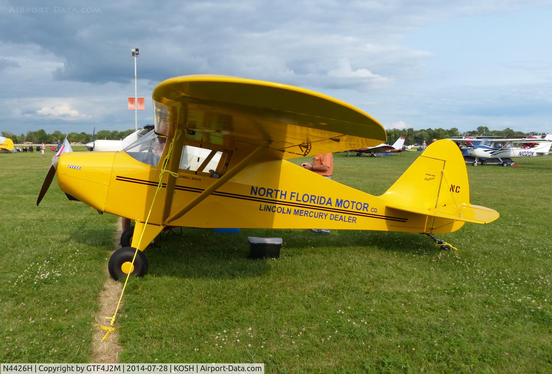 N4426H, 1948 Piper PA-15 Vagabond C/N 15-212, N4426H   at Oshkosh 28.7.14
