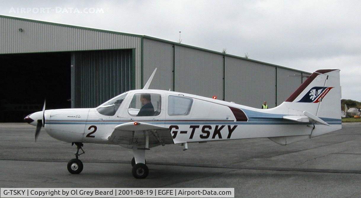 G-TSKY, 1968 Beagle B-121 Pup Series 2 (Pup 150) C/N B121-010, By Dave Friend @ EGFE