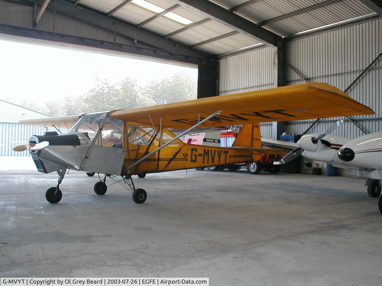 G-MVYT, 1989 Noble Hardman Aviation Ltd Snowbird MK.IV C/N SB-022, By Dave Friend @ EGFE