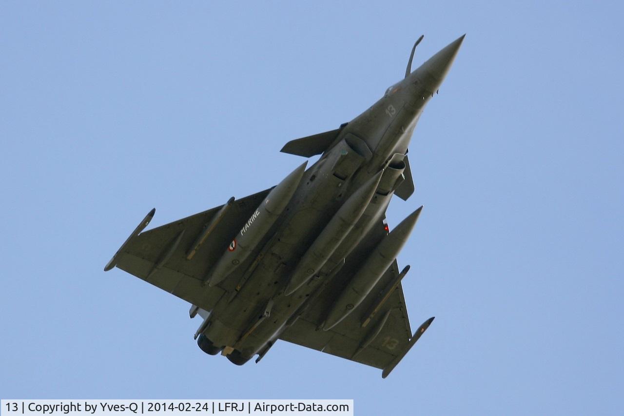 13, Dassault Rafale M C/N 13, Dassault Rafale M, Take off rwy 26, Landivisiau Naval Air Base (LFRJ)