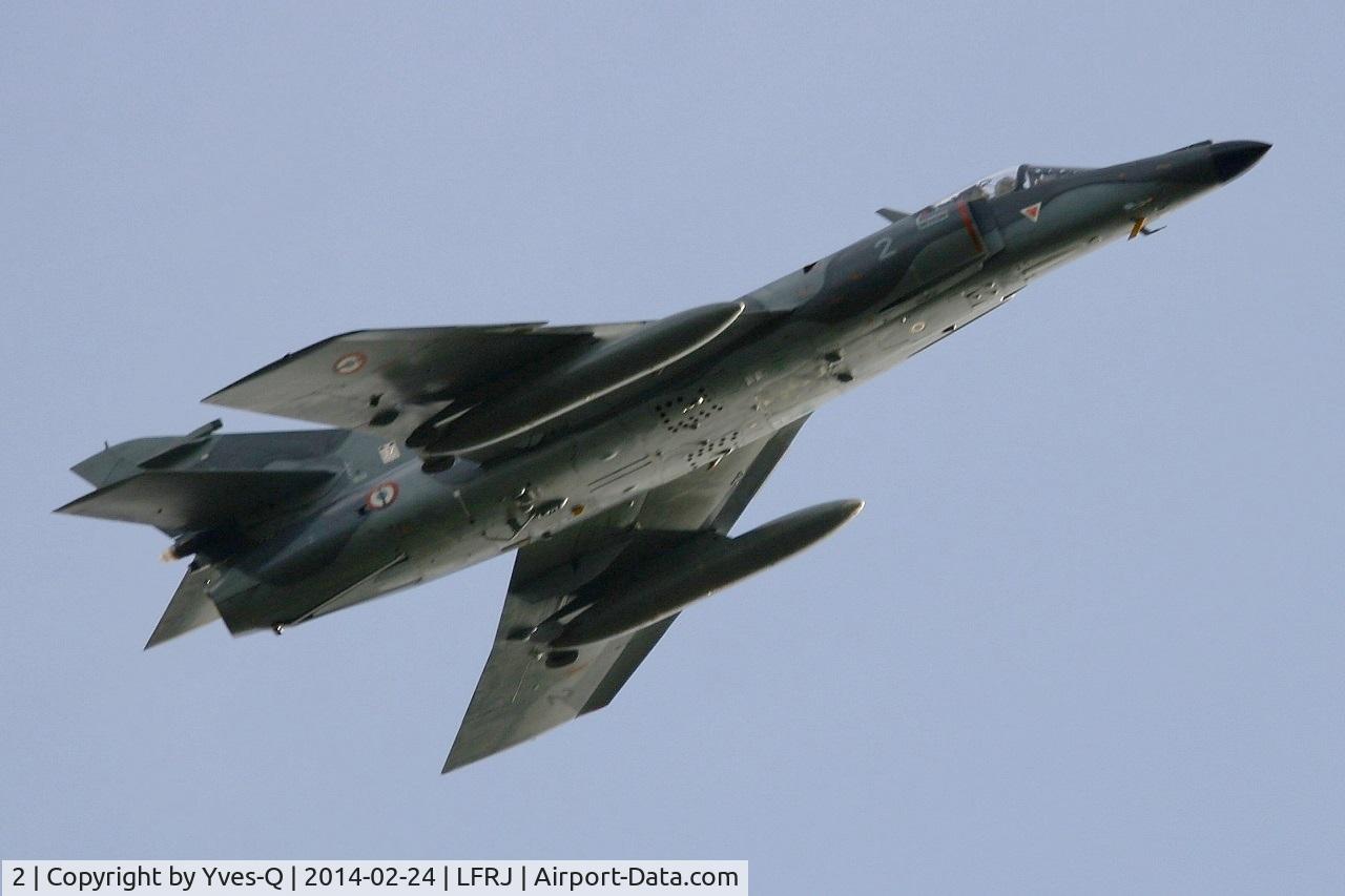 2, Dassault Super Etendard C/N 2, Dassault Super Etendard M (SEM), Take off rwy 26, Landivisiau Naval Air Base (LFRJ)