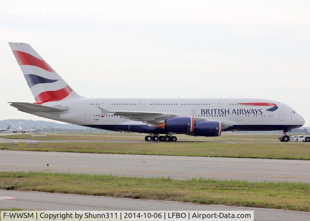 F-WWSM, 2014 Airbus A380-841 C/N 163, C/n 0163 - To be G-XLEH